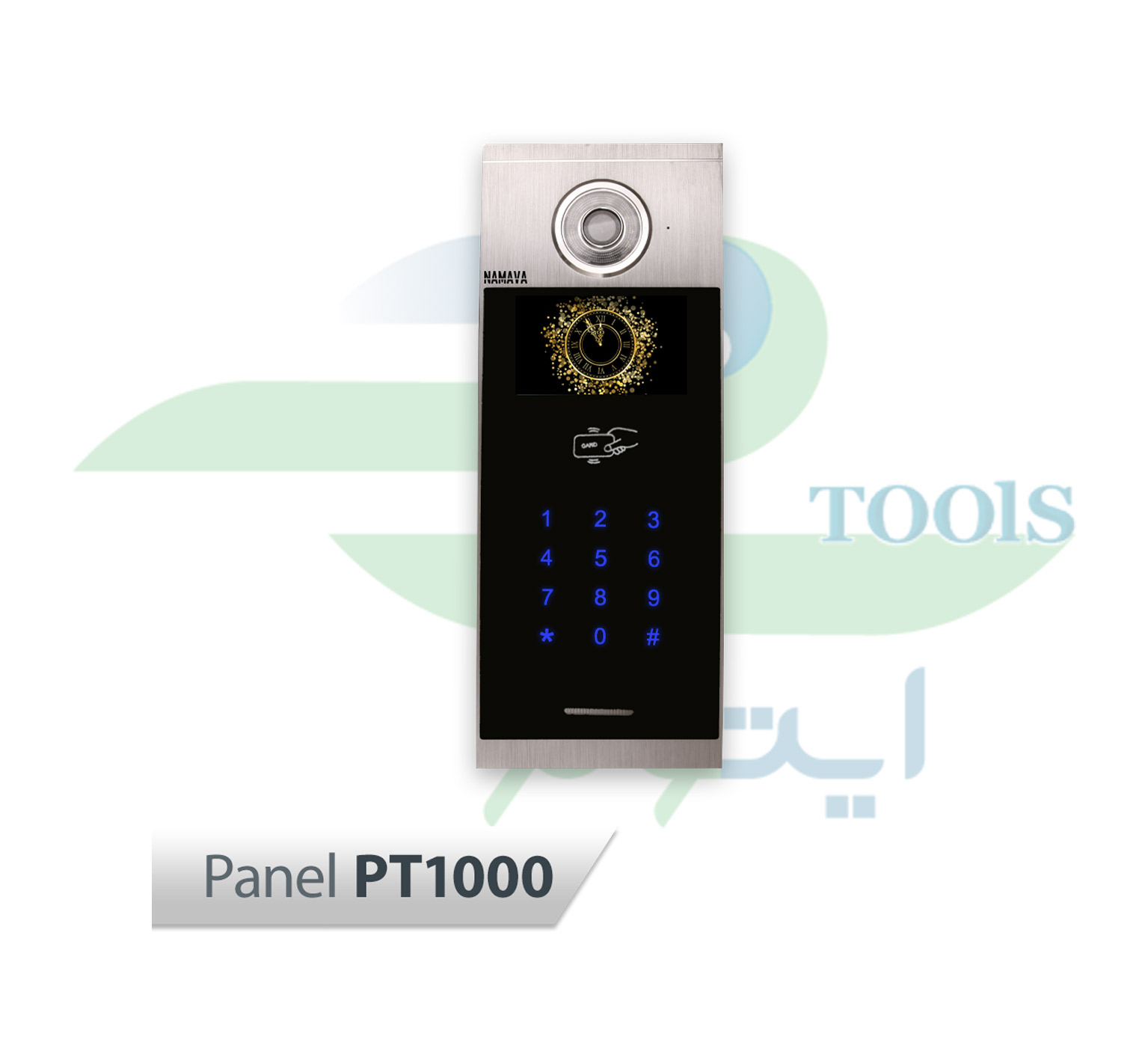 پنل کدینگ 416 واحدی آیفون تصویری نماوا PT1000